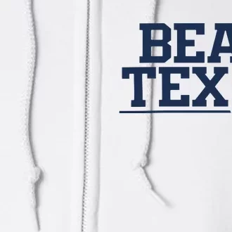 Beat Texas Blue By Ninety Full Zip Hoodie