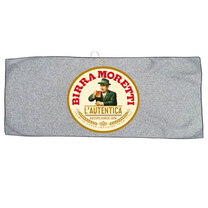 Best To Buy Iconic Vintage Birra Moretti Logo 1859 Design Large Microfiber Waffle Golf Towel