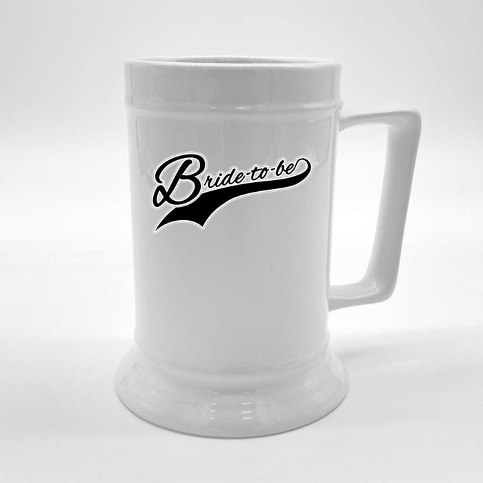 Bride To Be Tee Matching Bridal Party Gift Bride Great Gift Front & Back Beer Stein