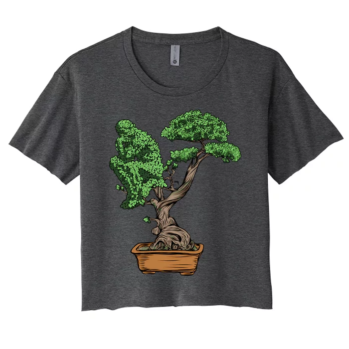 Bonsai Thinking Women's Crop Top Tee