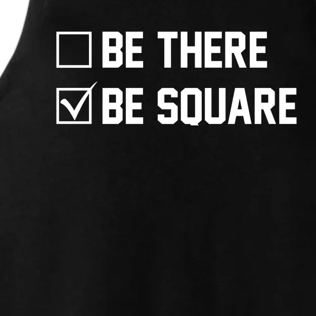 Be There Be Square Ladies Tri-Blend Wicking Tank