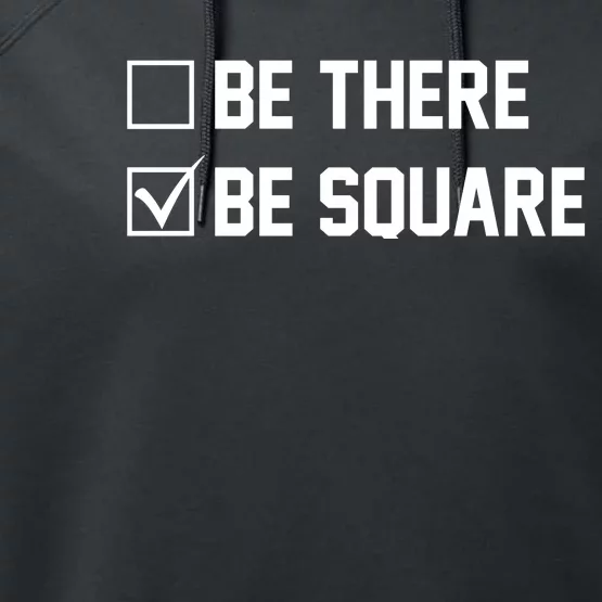 Be There Be Square Performance Fleece Hoodie