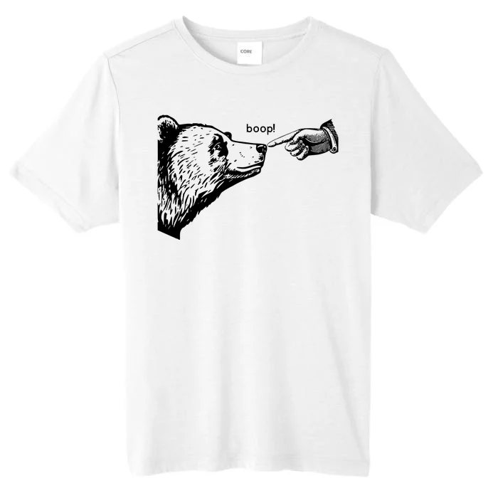 Boop The Bear Funny ChromaSoft Performance T-Shirt