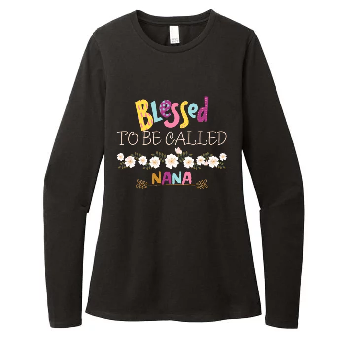 Blessed To Be Called Nana Womens CVC Long Sleeve Shirt