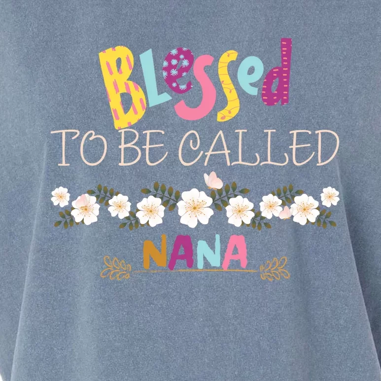 Blessed To Be Called Nana Garment-Dyed Women's Muscle Tee