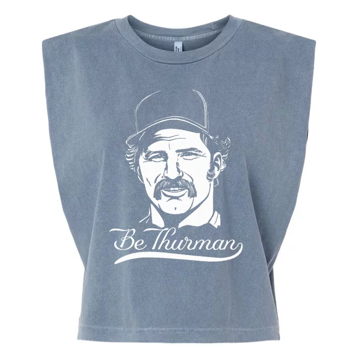 Be Thurman Baseball Championship Playoff New York Heroes Garment-Dyed Women's Muscle Tee