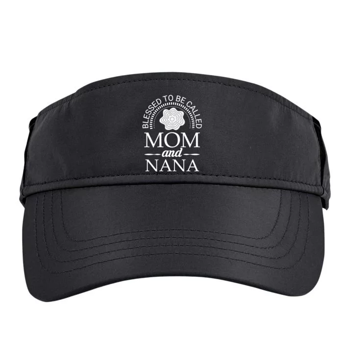 Blessed To Be Called Mom And Nana Adult Drive Performance Visor