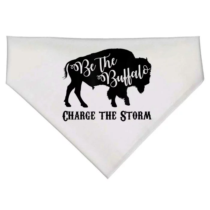 Be The Buffalo Charge The Storm Success USA-Made Doggie Bandana