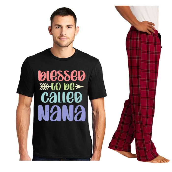 Blessed To Be Called Nana Happy MotherS Day Mom Grandma Pajama Set