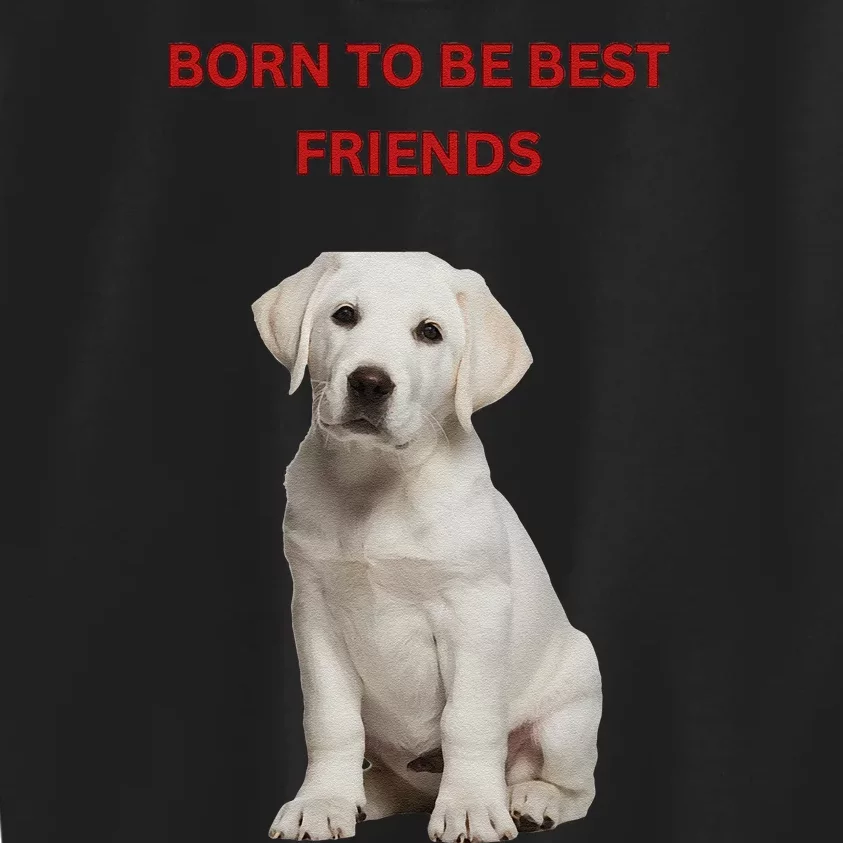 Born To Be Best Friends Design Kids Sweatshirt