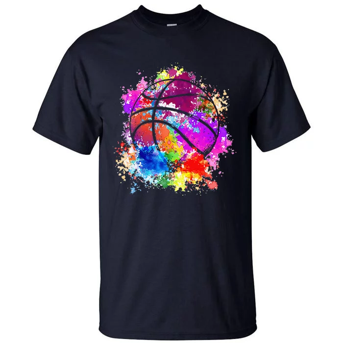 Basketball Teenagers Baller Dunking Tall T-Shirt