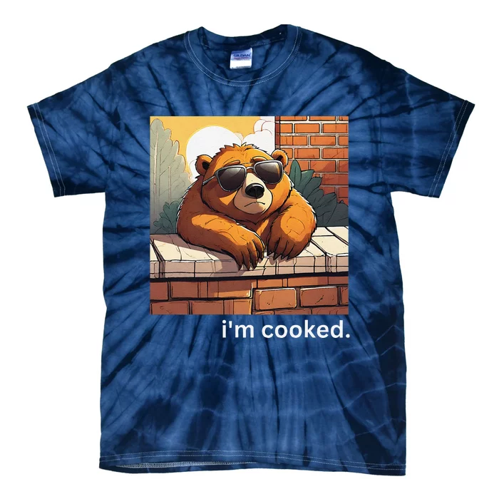 Beno The Bear IM Cooked Funny Cute Tie-Dye T-Shirt