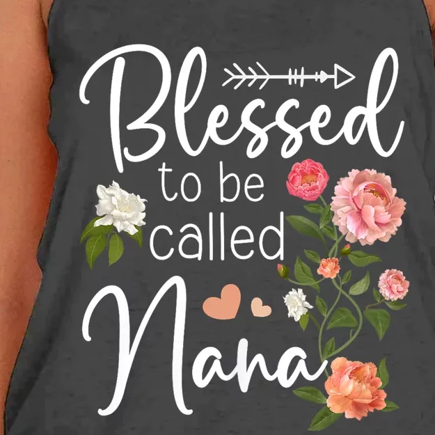 Blessed To Be Called Nana Gifts For MotherS Day Women MotherS Day Women's Knotted Racerback Tank