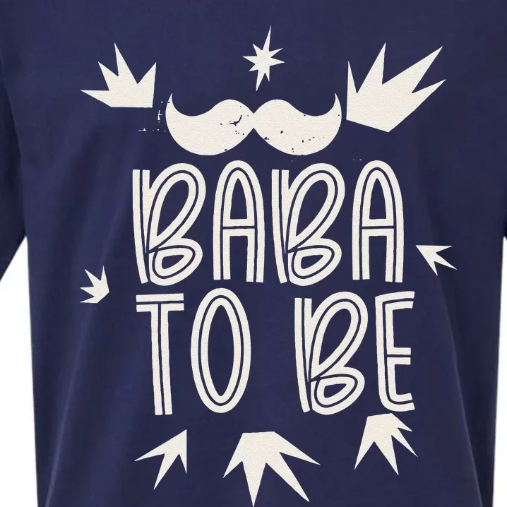 Baba To Be Dad Arabic Father Persian Daddy Papa Fathers Day Sueded Cloud Jersey T-Shirt