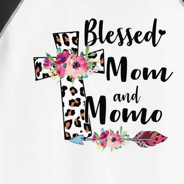 Blessed To Be Called Mom And Momo Funny Momo Gift Toddler Fine Jersey T-Shirt