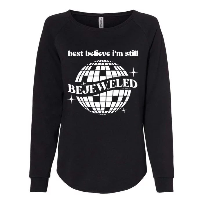 Bejeweled Taylor Womens California Wash Sweatshirt