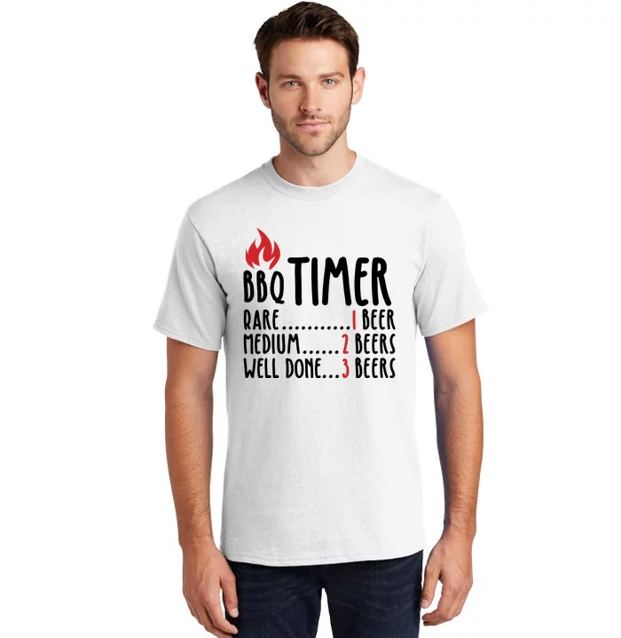 BBQ Timer Tall T-Shirt