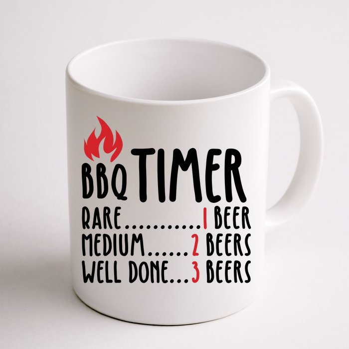 BBQ Timer Front & Back Coffee Mug