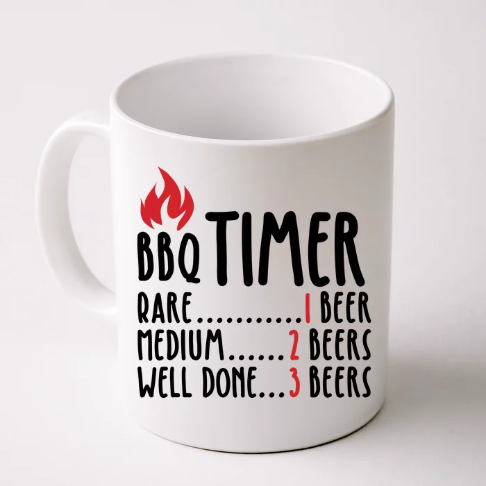 BBQ Timer Front & Back Coffee Mug