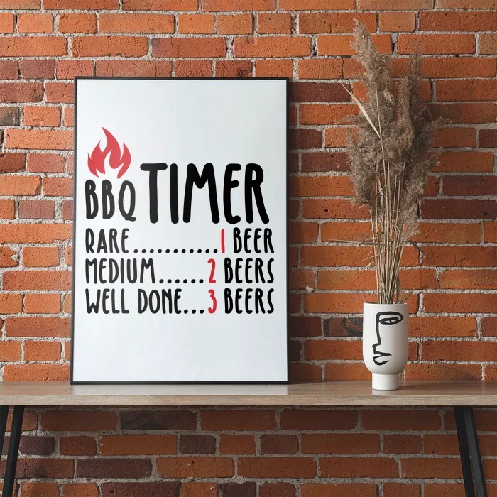 BBQ Timer Poster