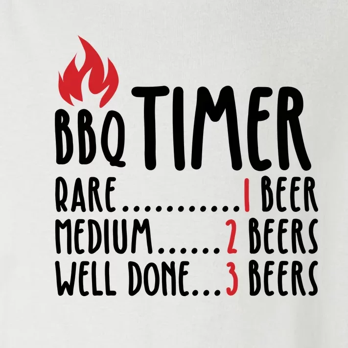 BBQ Timer Toddler Long Sleeve Shirt