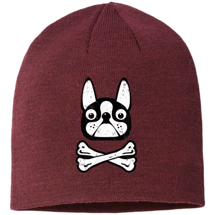 Boston Terrier 8 1/2in Sustainable Knit Beanie