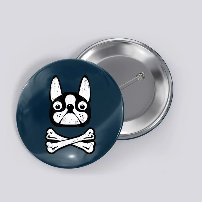 Boston Terrier Button