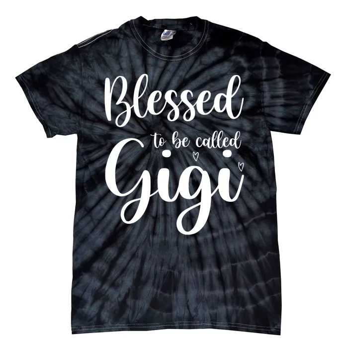 Blessed To Be Called Gigi Tie-Dye T-Shirt