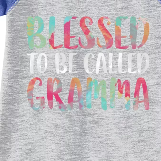 Blessed To Be Called Gramma Funny Gift Mother's Day Gift Infant Baby Jersey Bodysuit