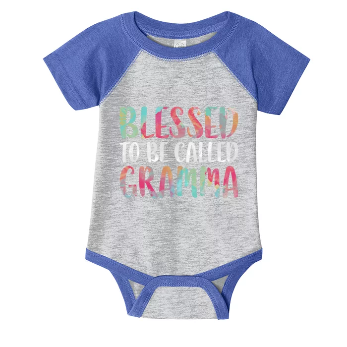 Blessed To Be Called Gramma Funny Gift Mother's Day Gift Infant Baby Jersey Bodysuit