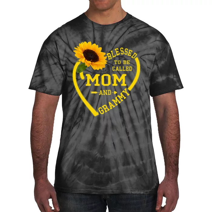 Blessed Mama Floral Heart T-shirt