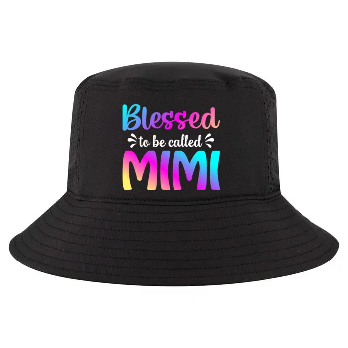 Blessed To Be Called Mimi Mother Cool Comfort Performance Bucket Hat