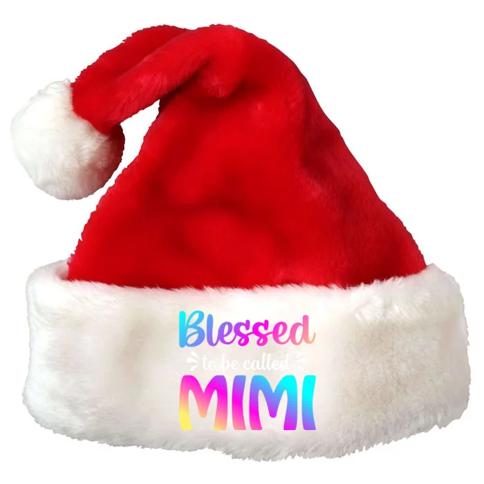 Blessed To Be Called Mimi Mother Premium Christmas Santa Hat