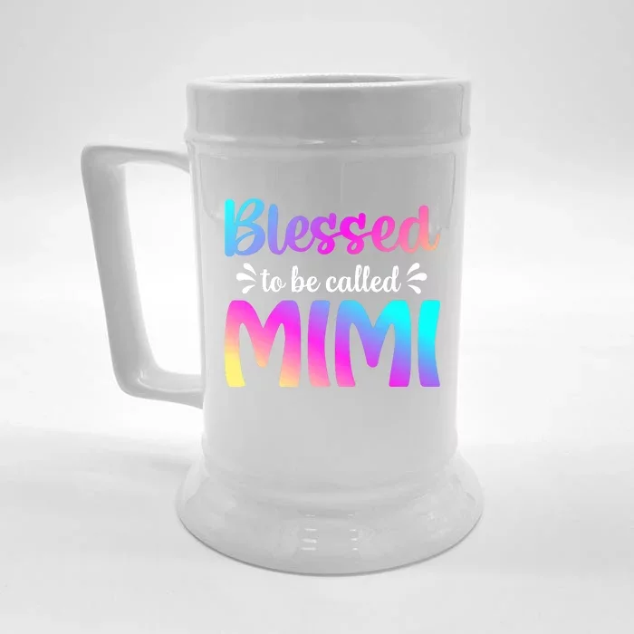 Blessed To Be Called Mimi Mother Front & Back Beer Stein