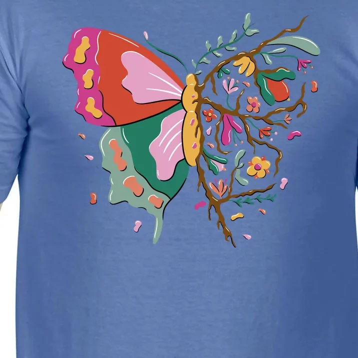 Butterfly Tree Branch Comfort Colors T-Shirt