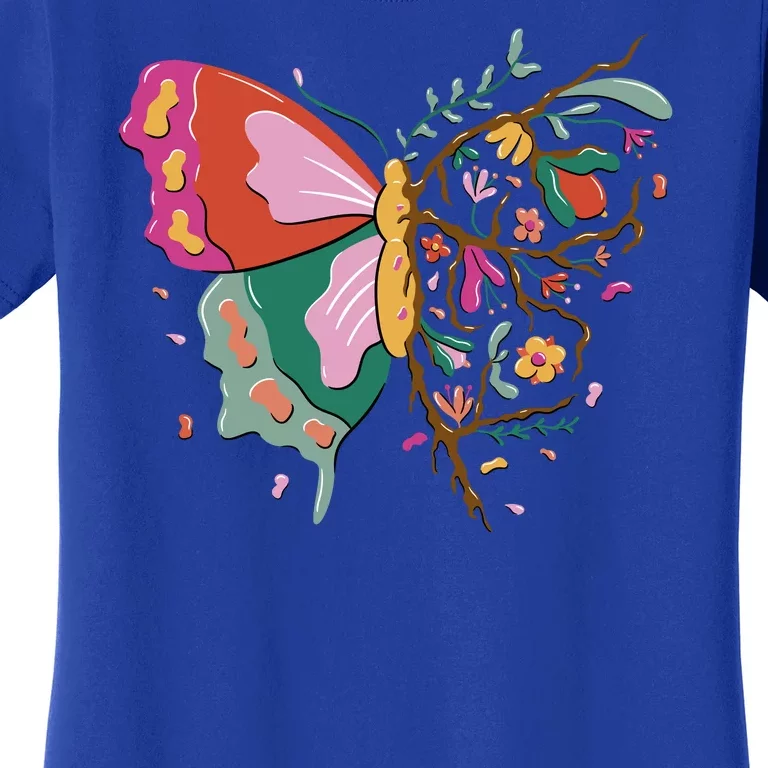 Butterfly Tree Branch Women's T-Shirt