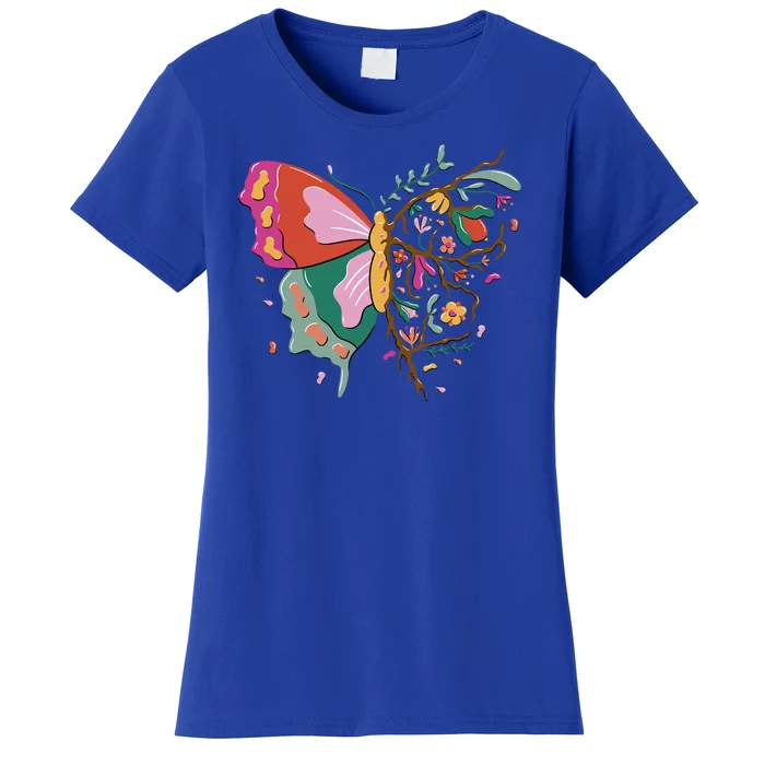 Butterfly Tree Branch Women's T-Shirt