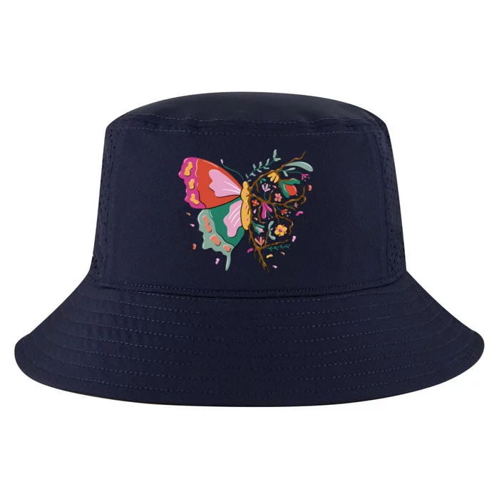 Butterfly Tree Branch Cool Comfort Performance Bucket Hat