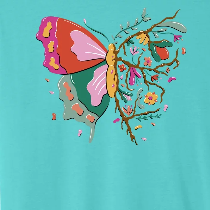 Butterfly Tree Branch ChromaSoft Performance T-Shirt