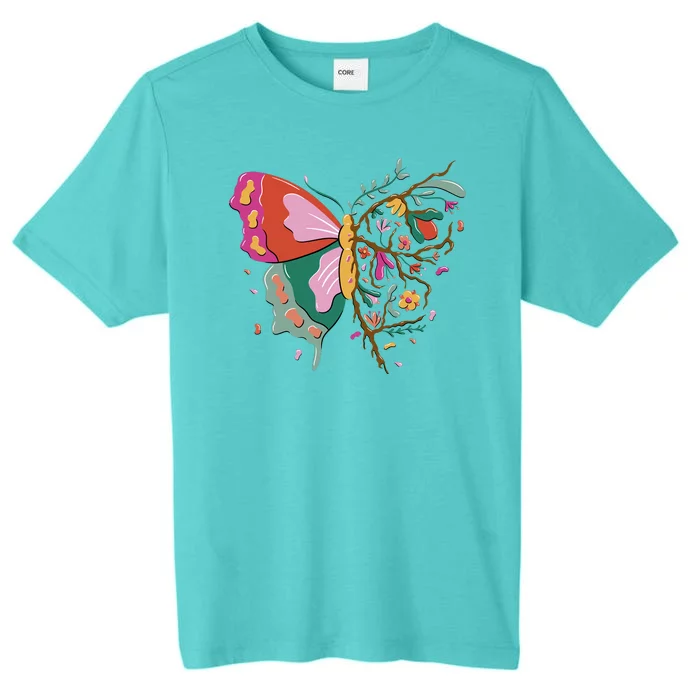 Butterfly Tree Branch ChromaSoft Performance T-Shirt