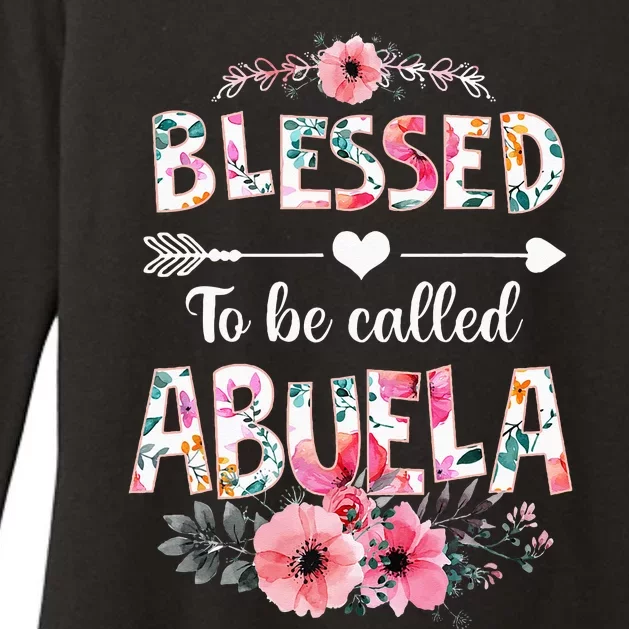 Blessed To Be Called Abuela Funny Abuela Mothers Day Womens CVC Long Sleeve Shirt