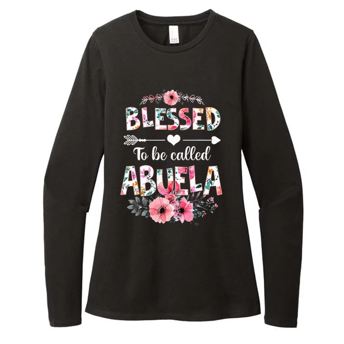 Blessed To Be Called Abuela Funny Abuela Mothers Day Womens CVC Long Sleeve Shirt