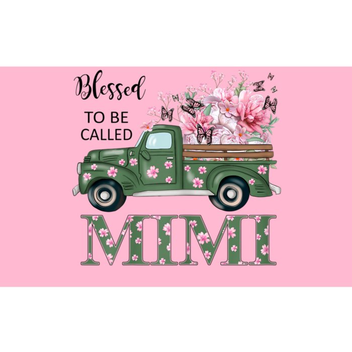 Blessed To Be Called Mimi Mother Day Birthday Christmas Mimi Bumper Sticker