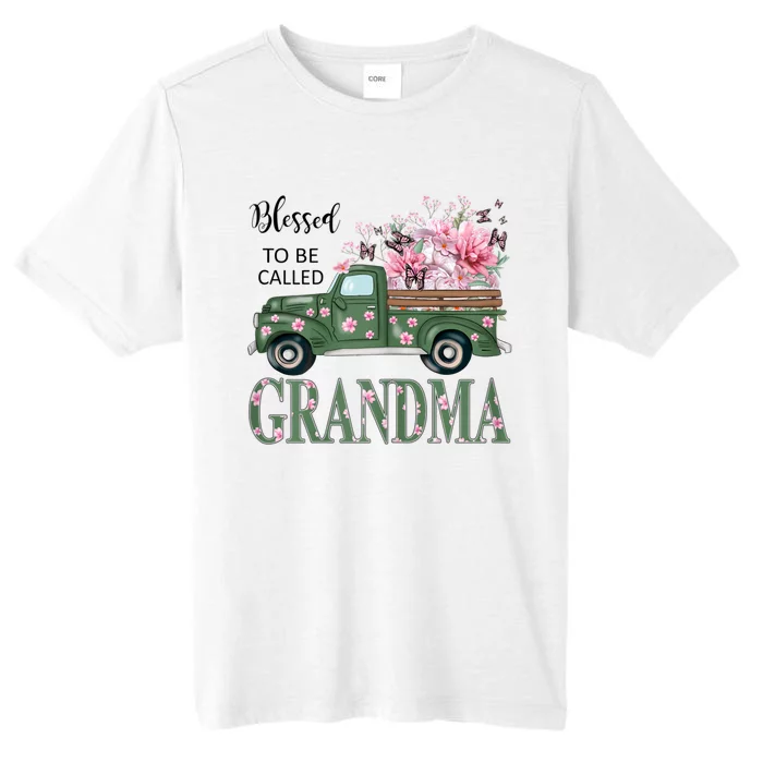 Blessed To Be Called Grandma Mother Day Birthday Christmas ChromaSoft Performance T-Shirt