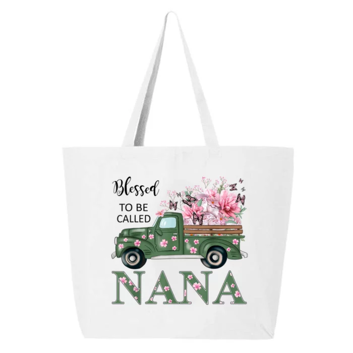 Blessed To Be Called Nana Mother Day Birthday Christmas Nana 25L Jumbo Tote