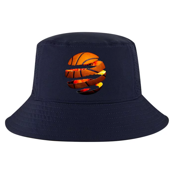 Basketball Tear Cool Comfort Performance Bucket Hat