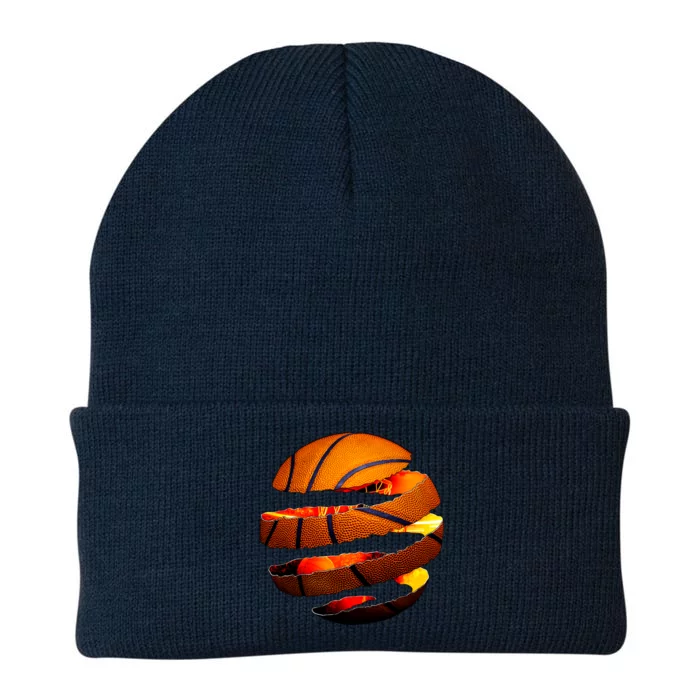 Basketball Tear Knit Cap Winter Beanie