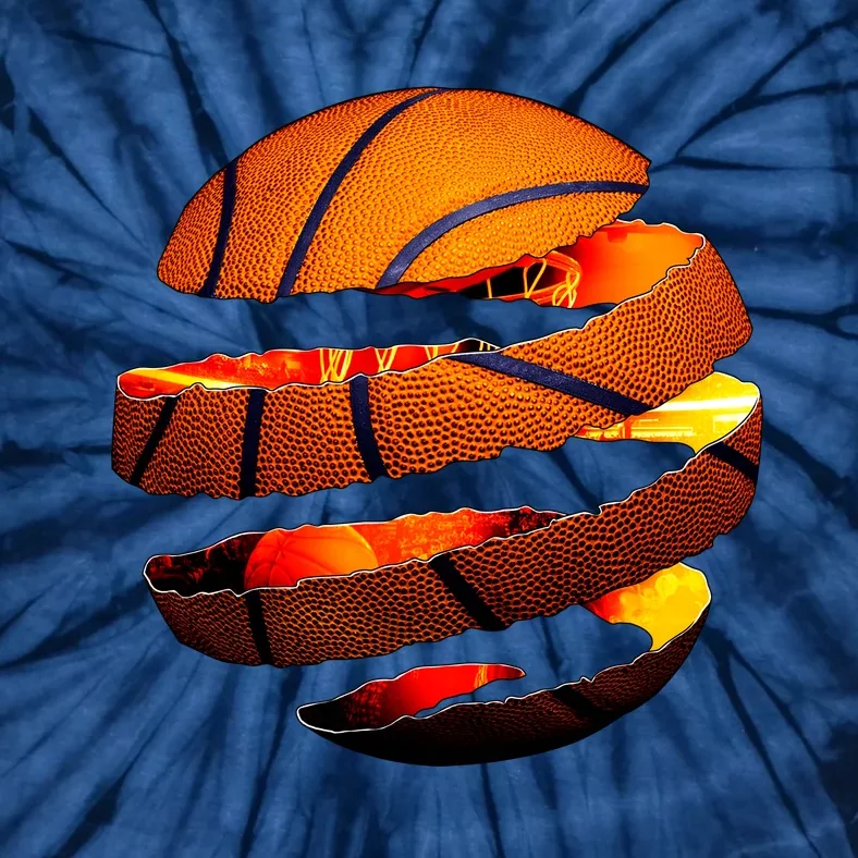 Basketball Tear Tie-Dye T-Shirt