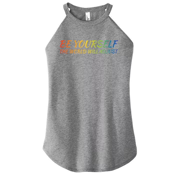 Be The Best You Gift Women’s Perfect Tri Rocker Tank