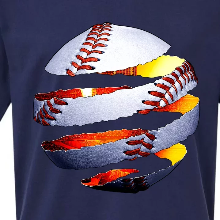 Baseball Tear Sueded Cloud Jersey T-Shirt